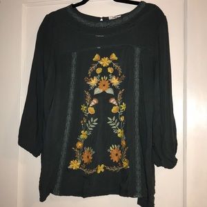 Jodifl Embroidered Top